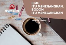 Ilmu itu menenangkan bodoh itu meneganggkan